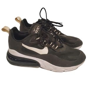 Nike Air Max 270 React 'Black White' Women's Lifestyle Shoes AT6174-004 Size 7